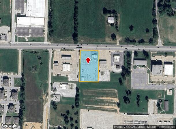  377 W Henri De Tonti Blvd, Tontitown, AR Parcel Map