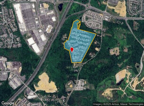  1901 Fernwood Dr, Capitol Heights, MD Parcel Map