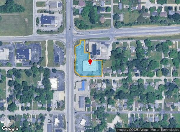 320 S Scatterfield Rd, Anderson, IN Parcel Map