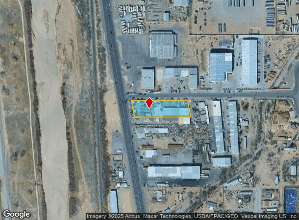  7290 Doniphan Dr, Canutillo, TX Parcel Map