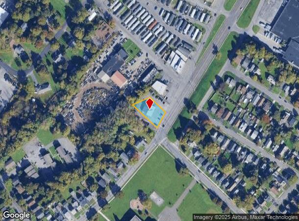  1601 Lemoyne Ave, Syracuse, NY Parcel Map