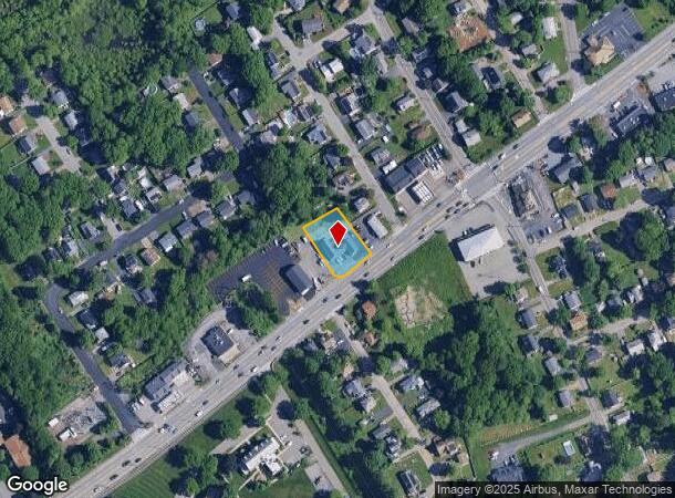 849 Belmont St, Brockton, MA Parcel Map
