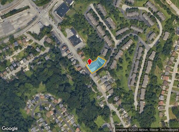 1275 Grove Rd, Pittsburgh, PA Parcel Map