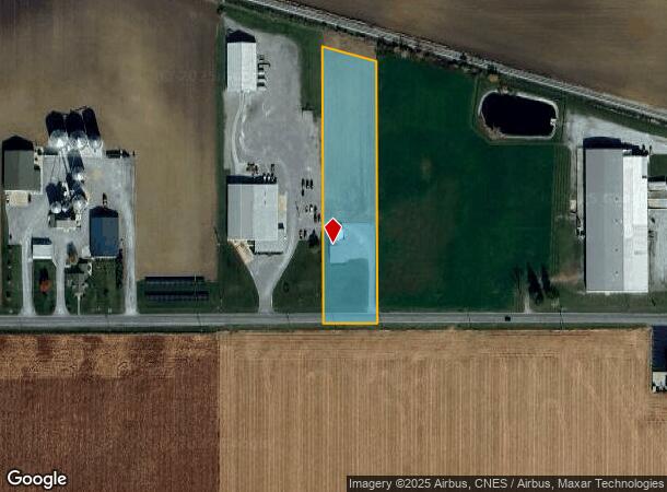  13480 Spencerville Rd, Spencerville, OH Parcel Map