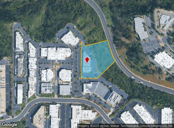  6162 Nancy Ridge Dr, San Diego, CA Parcel Map