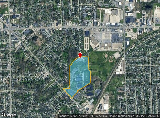  2010 Tremainsville Rd, Toledo, OH Parcel Map