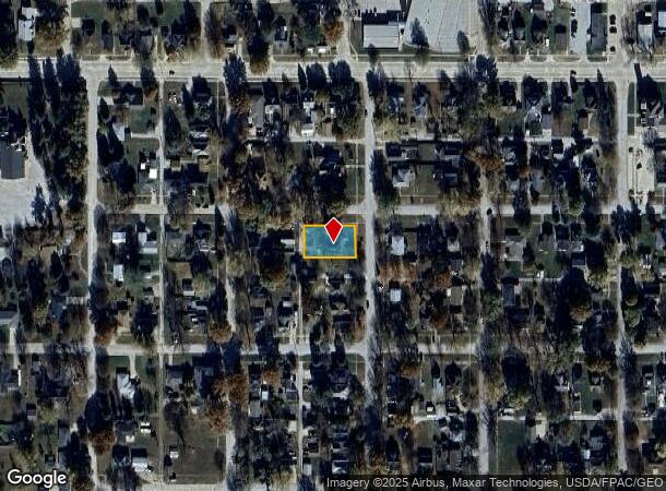 1302 N St, Auburn, NE Parcel Map