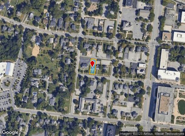 404 W Pennsylvania Ave, Towson, MD Parcel Map