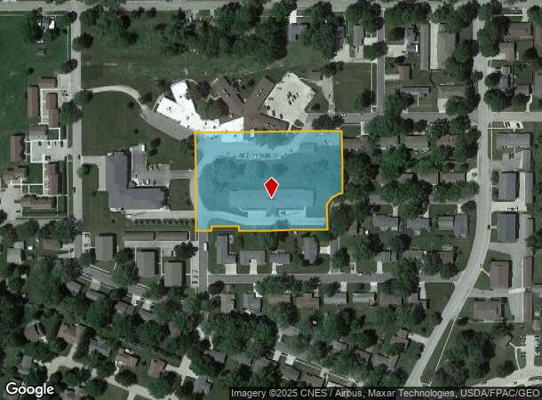  300 W Riverview Dr, Algona, IA Parcel Map