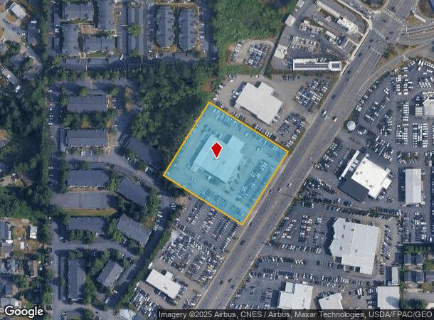  10500 Evergreen Way, Everett, WA Parcel Map