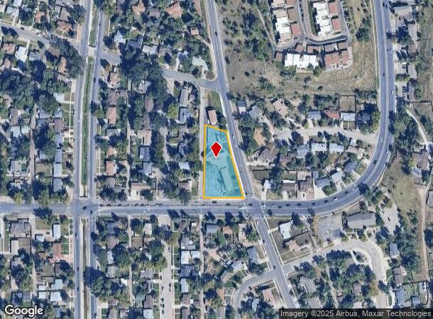 820 N 30Th St, Colorado Springs, CO Parcel Map