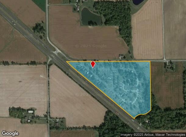  2950 W 1100 N, Decatur, IN Parcel Map
