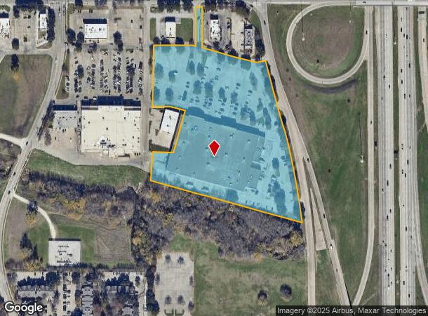  2540 E Pioneer Pky, Arlington, TX Parcel Map