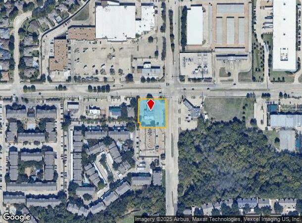  19059 Marsh Ln, Dallas, TX Parcel Map