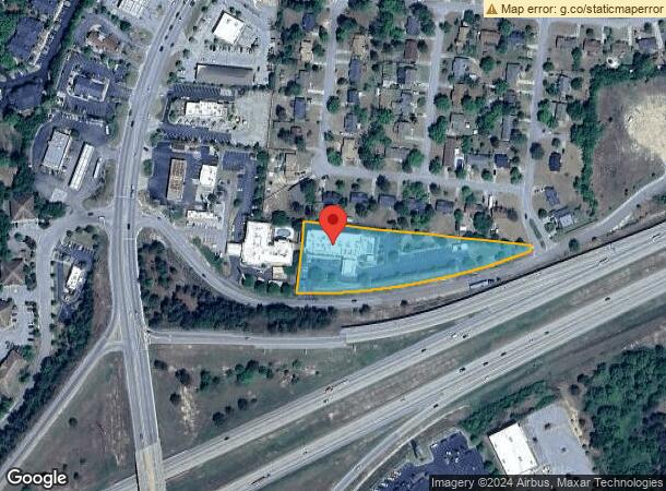  1021 Clemson Frontage Rd, Columbia, SC Parcel Map