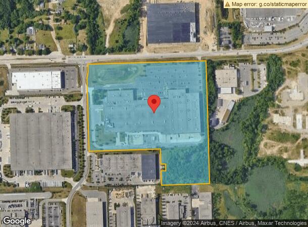  1250 Brown Rd, Auburn Hills, MI Parcel Map