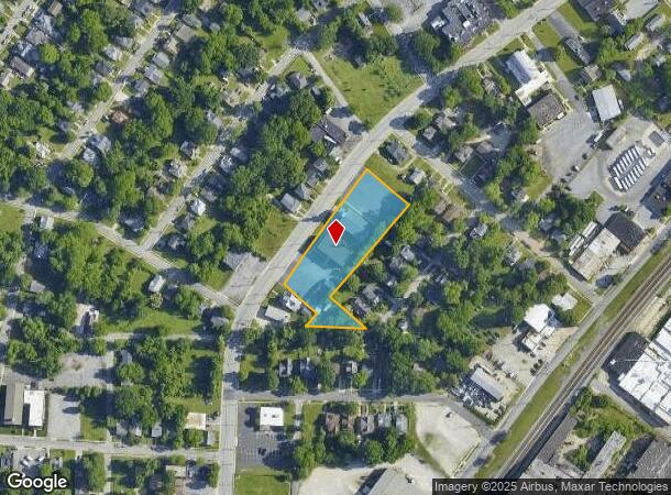  1111 W English Rd, High Point, NC Parcel Map