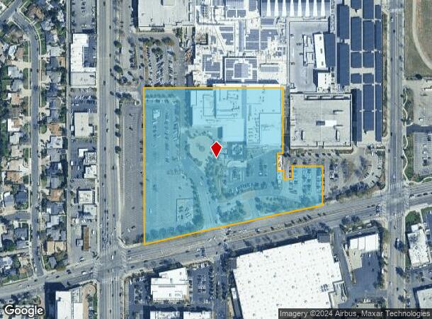  21851 Victory Blvd, Canoga Park, CA Parcel Map