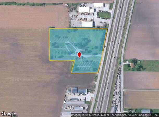  3955 Blackburn Rd, Edwardsville, IL Parcel Map