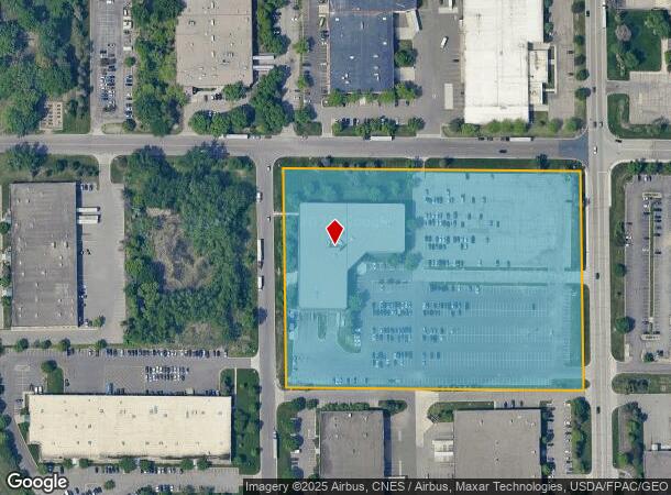 7225 Northland Dr N, Minneapolis, MN Parcel Map