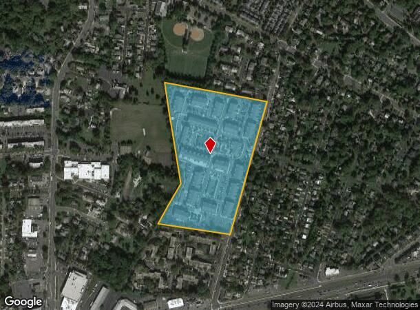  2821 Church Walk, Falls Church, VA Parcel Map