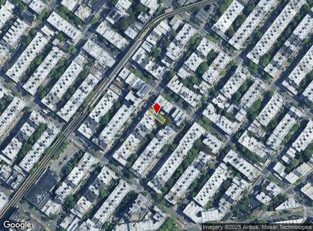  1726 Woodbine St, Ridgewood, NY Parcel Map