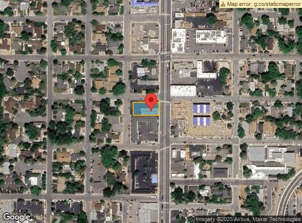  1480 N Carson St, Carson City, NV Parcel Map