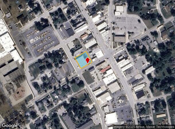 110 W Whitley St, Churubusco, IN Parcel Map