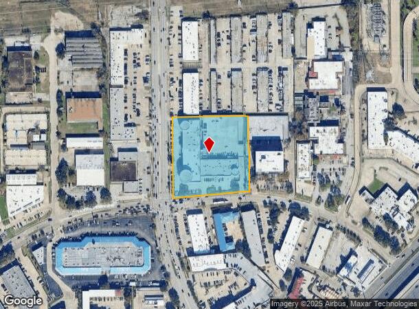  5711 Hillcroft St, Houston, TX Parcel Map