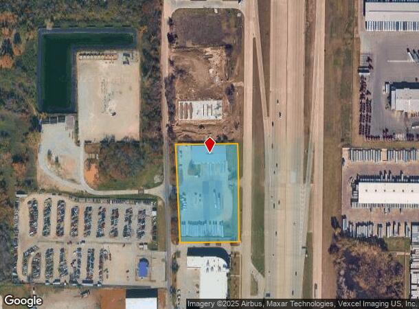 3025 Hardrock Rd, Grand Prairie, TX Parcel Map