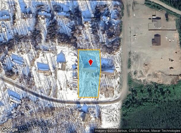  9649 W Schulz Dr, Wasilla, AK Parcel Map