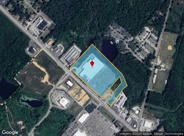  2896 North Rd, Orangeburg, SC Parcel Map