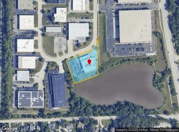 555 Pond Dr, Wood Dale, IL Parcel Map