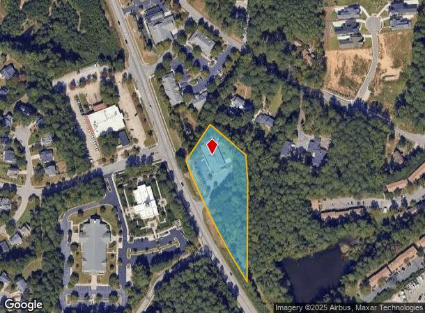  470 W Williams St, Apex, NC Parcel Map