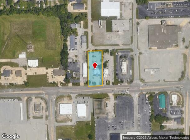  1280 E Pershing Rd, Decatur, IL Parcel Map