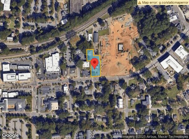  223 E Chatham St, Cary, NC Parcel Map