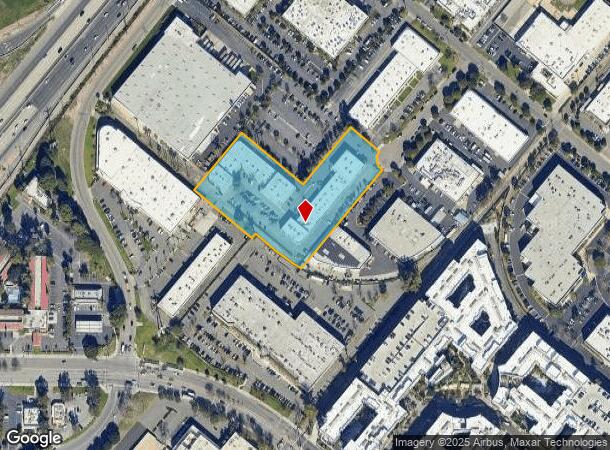 1813 E Dyer Rd, Santa Ana, CA Parcel Map