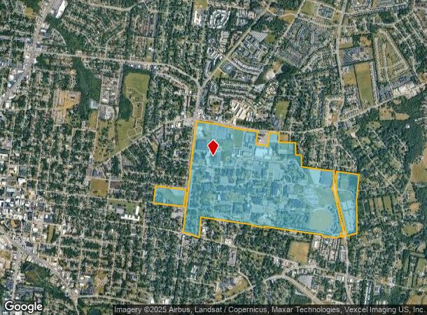 1301 E Main St, Murfreesboro, TN Parcel Map