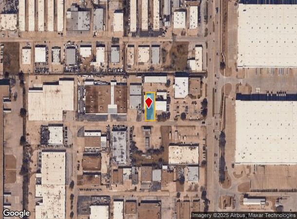  3525 Security St, Garland, TX Parcel Map