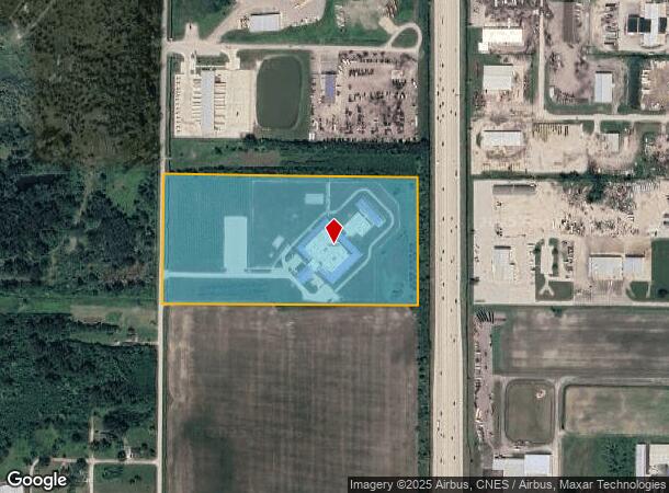 2424 N Outer Dr, Saginaw, MI Parcel Map