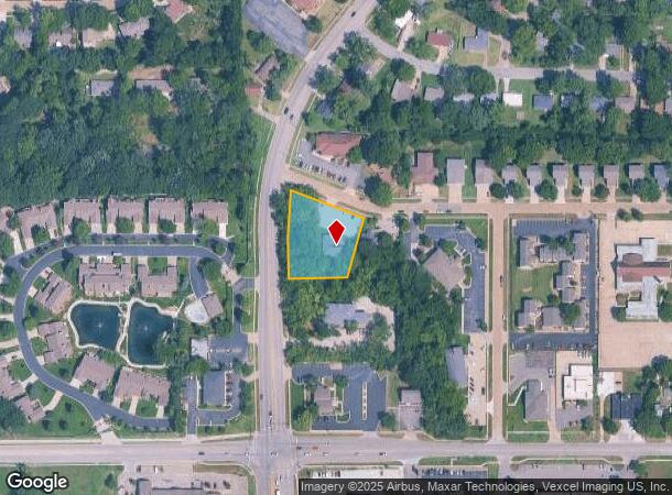  3600 Sw Burlingame Rd, Topeka, KS Parcel Map