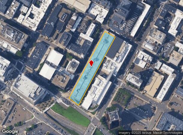  21 Temple St, New Haven, CT Parcel Map