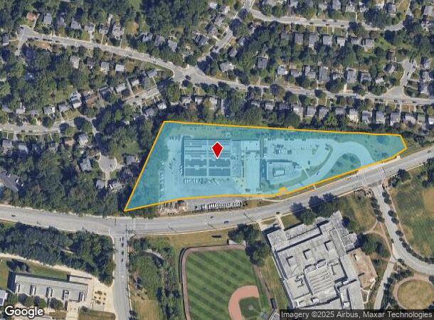 Towsontown Blvd, Towson, MD Parcel Map