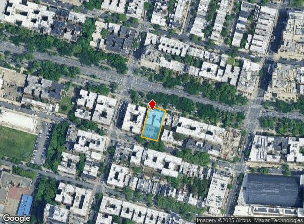  348 Eastern Pky, Brooklyn, NY Parcel Map