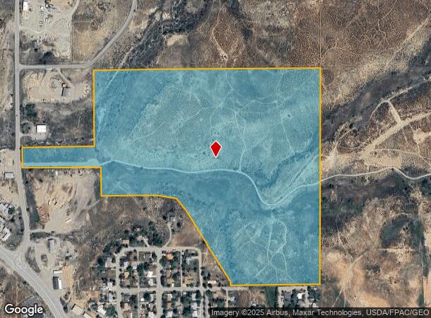  1202 N Lebanon Rd, Cortez, CO Parcel Map