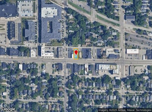  709 Michigan St Ne, Grand Rapids, MI Parcel Map