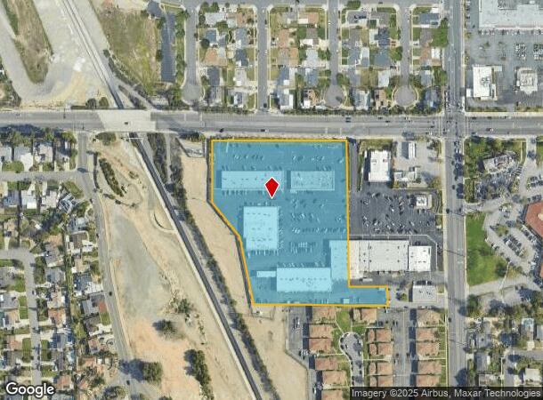  8647 Baseline St, Rancho Cucamonga, CA Parcel Map