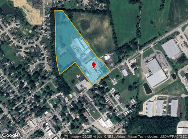  200 E Coshocton St, Johnstown, OH Parcel Map