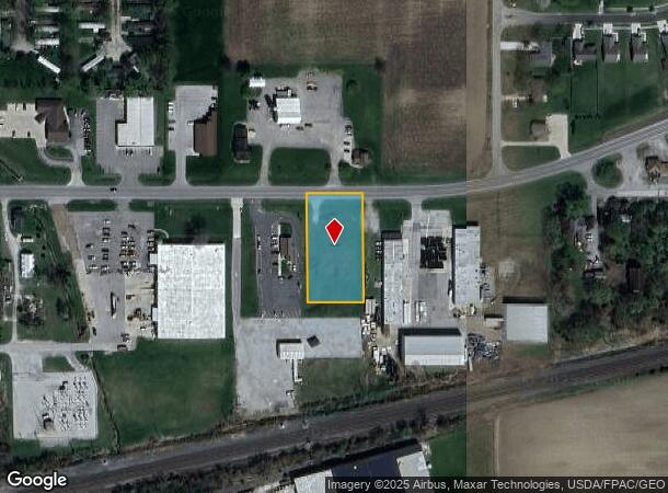 1136 E Main St, Delta, OH Parcel Map