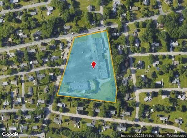  2 Olney St, Seekonk, MA Parcel Map